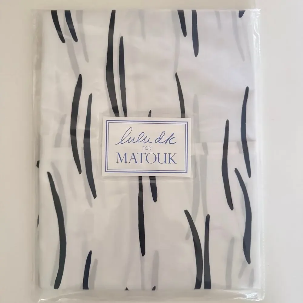 Lulu DK Matouk Abstract Brushstroke Standard Sham NEW (irregular) Factory Store